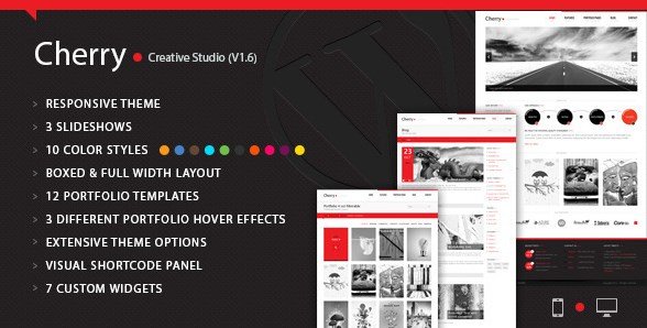 Cherry Portfolio WordPress Theme Cherry Portfolio WordPress Theme