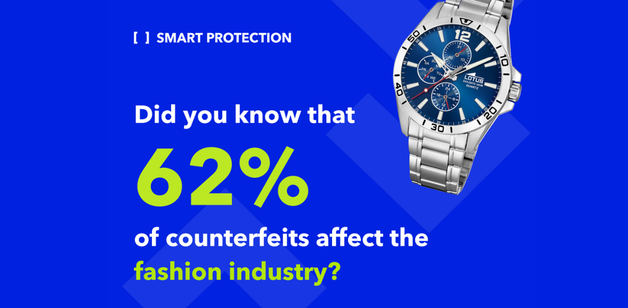 Fashion accounts for 62% of global counterfeit trade