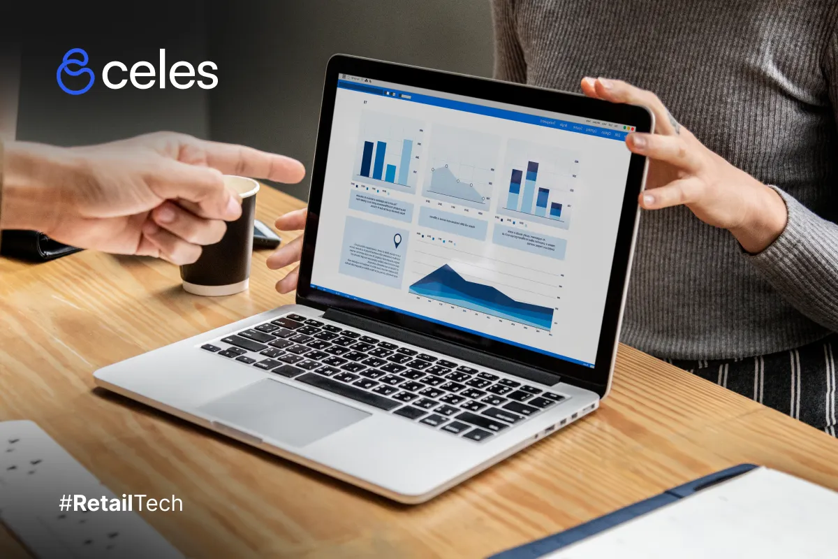 Imagen de computador con métricas de OTIF portada para el blog La importancia de la métrica OTIF en el retail: cumplimiento de pedidos a tiempo y completo