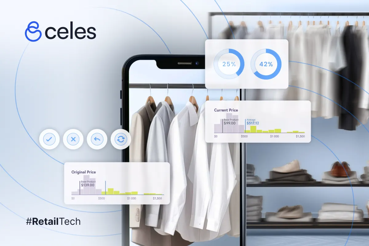 Imagen de portada del blog con prendas ordenadas Tendencias en el retail europeo vs latinoamericano: ¿Qué podemos aprender?