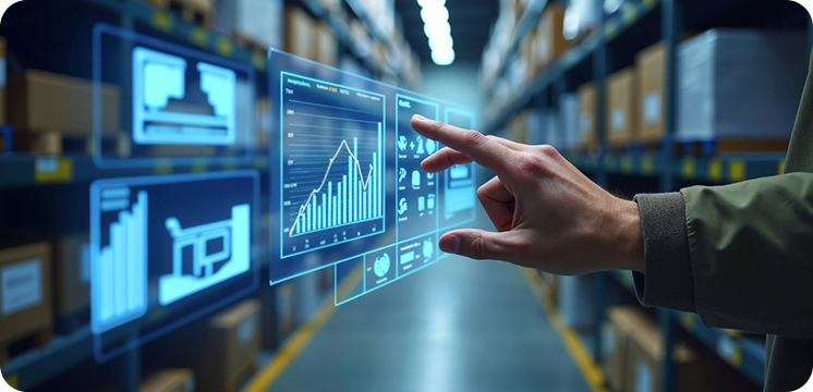 Interfaz digital predictiva para gestión de inventarios en almacén retail
