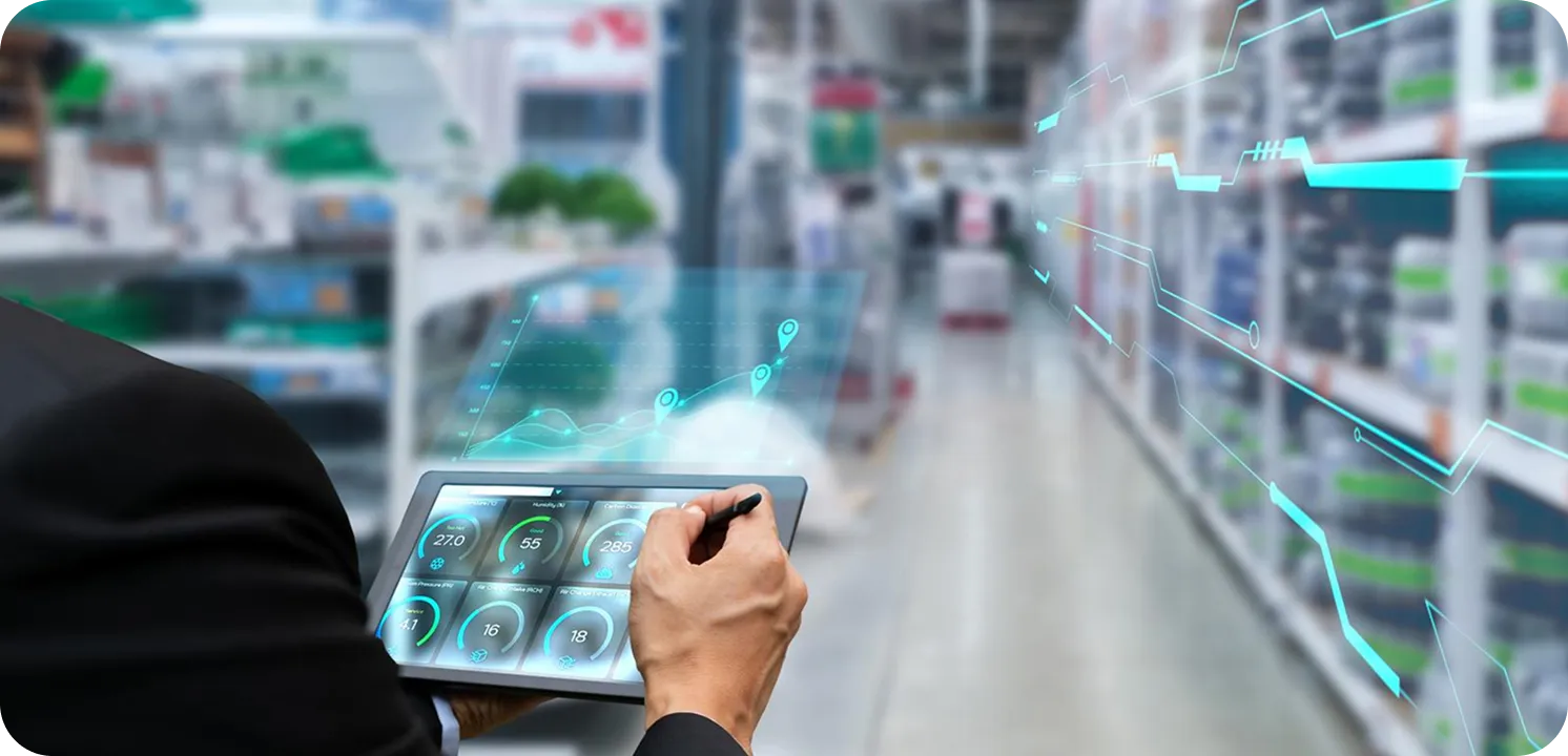 imagen de IA generativa representado en la evolución del retail