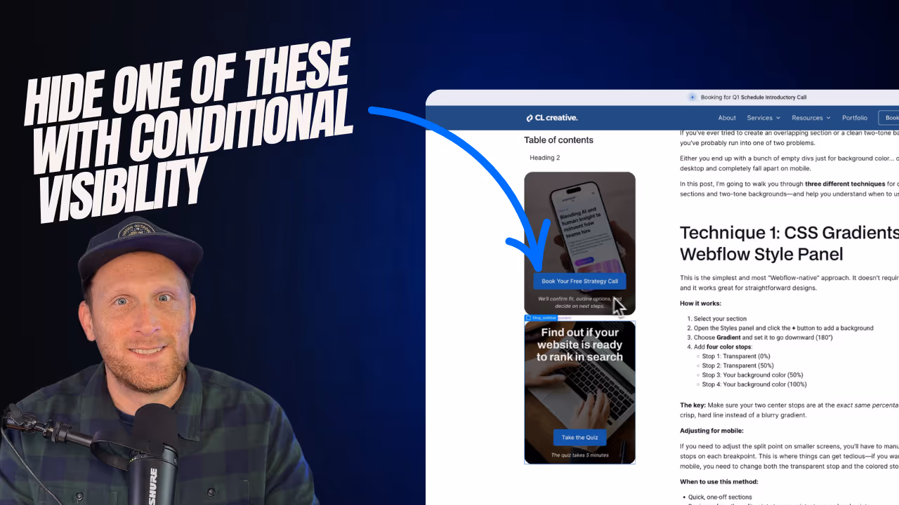 thumbnail for conditional visibility