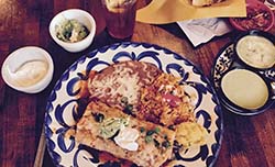 Ploye-ritos Recipe from Bouchard Family Farms, makers of Ployes Mix.