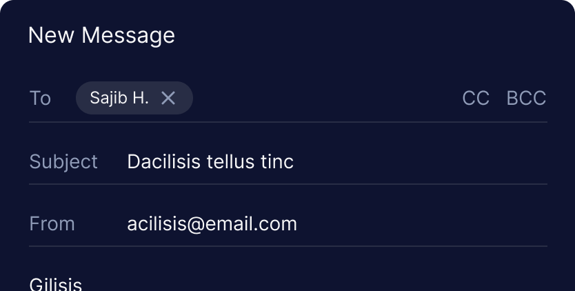 product's mail inbox