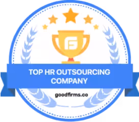 Top HR Outsourcing Company — award badge