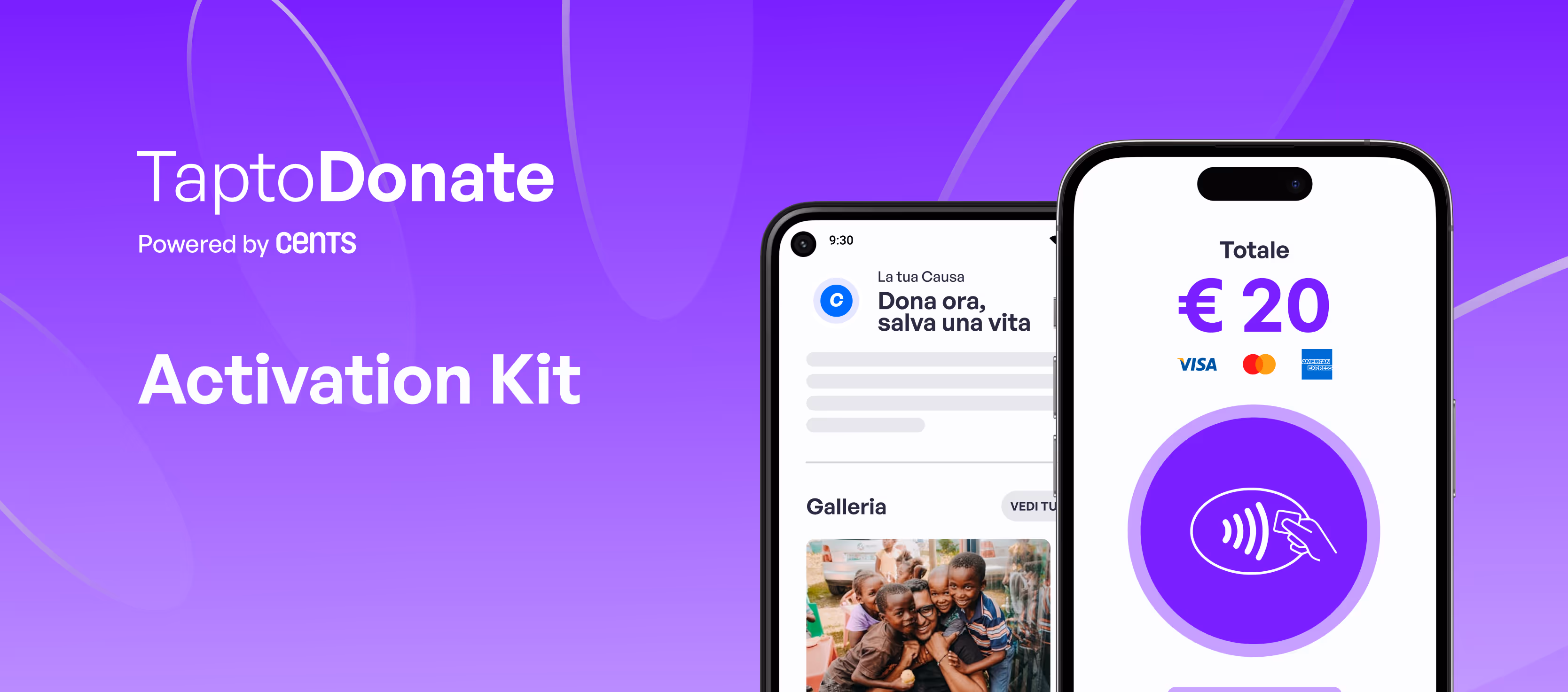 Tap to Donate 