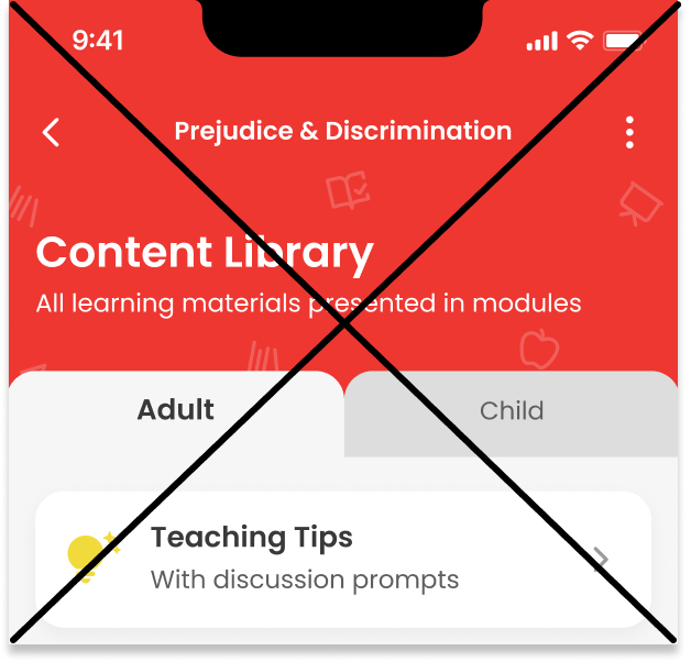 content library feature deleted