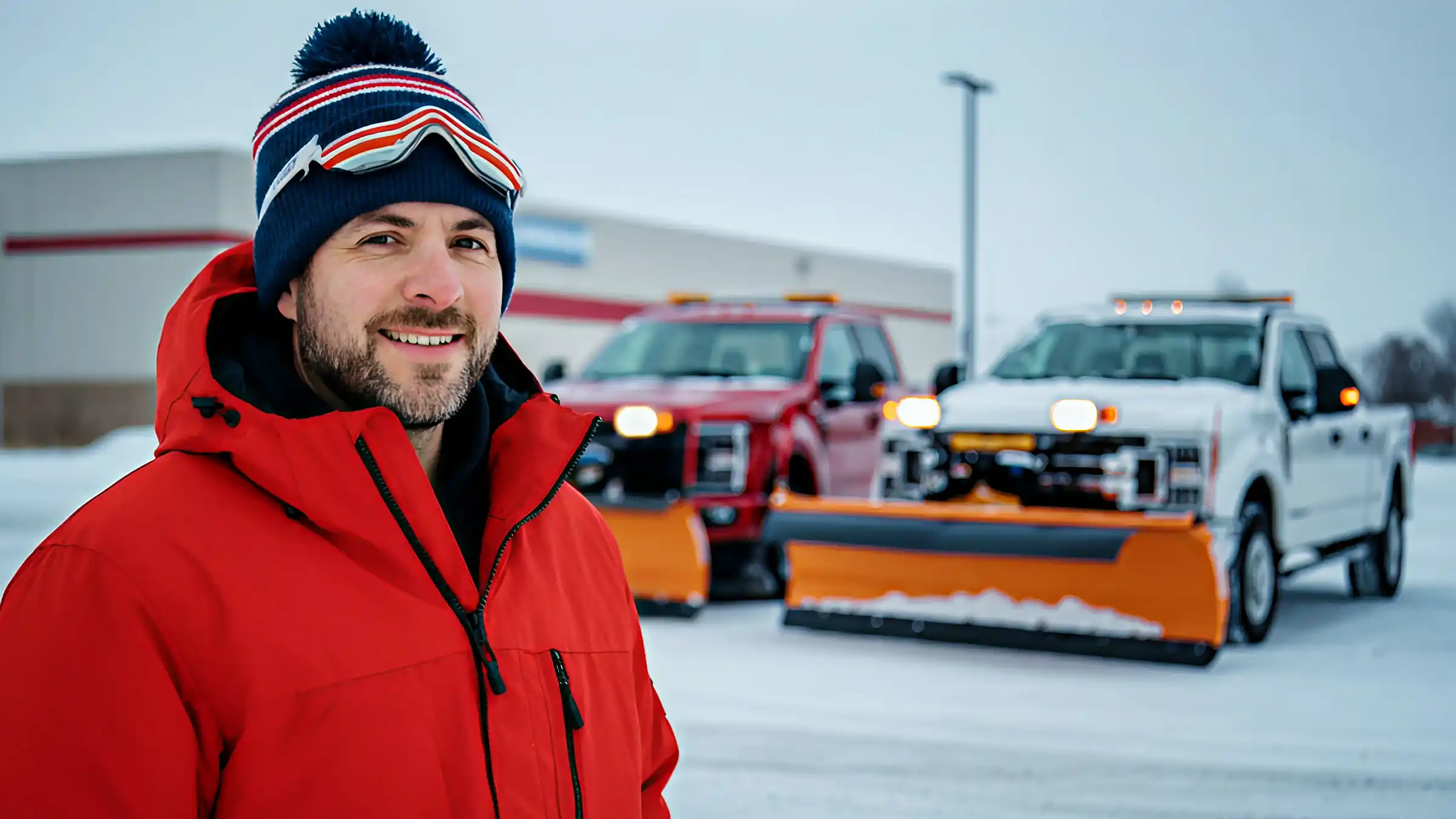 Blackhawk Services, snowplow driver.