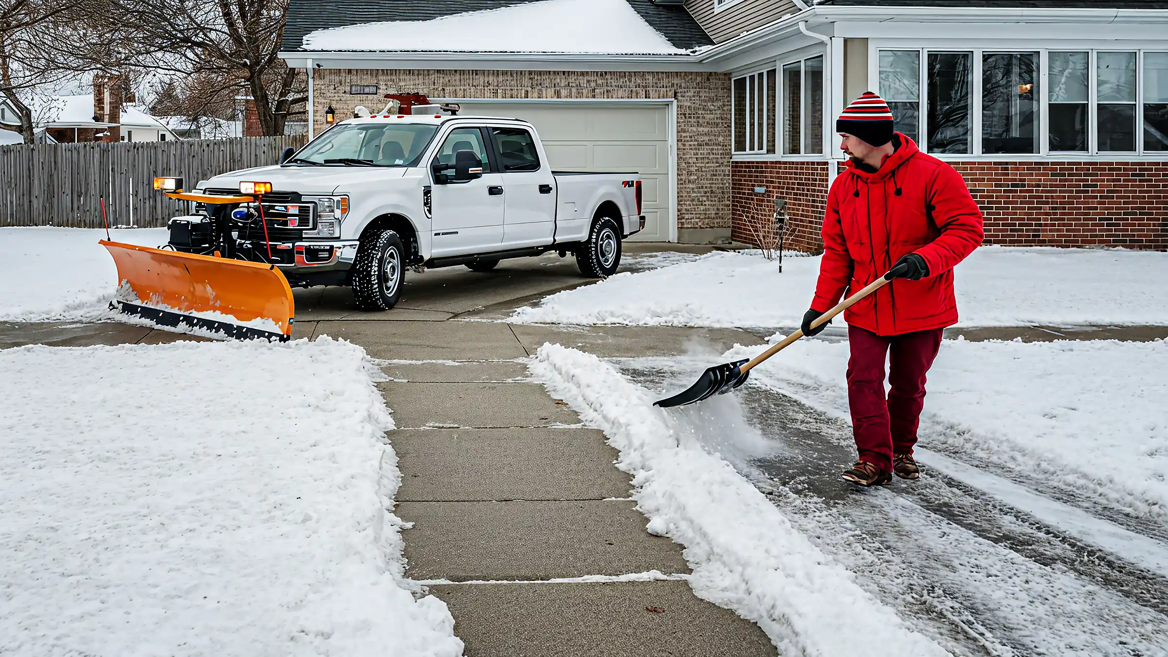 Why is professional snow removal a must for homeowners?