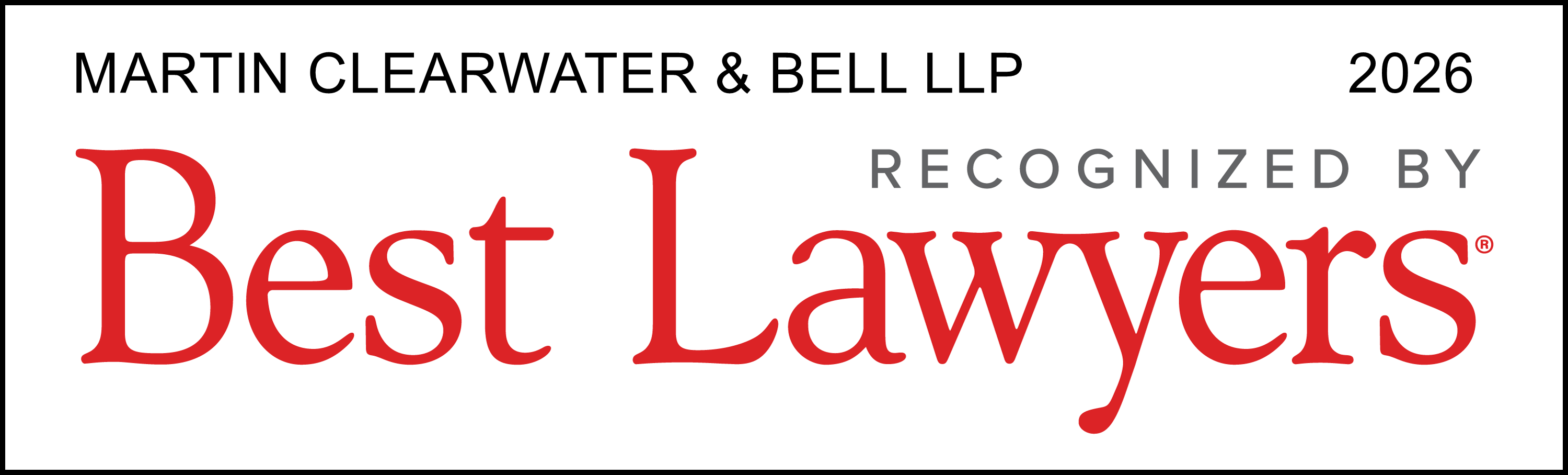 Best Lawyers 2026