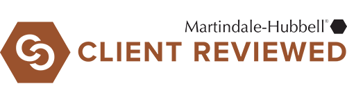 Martindale Client Reviewed Badge