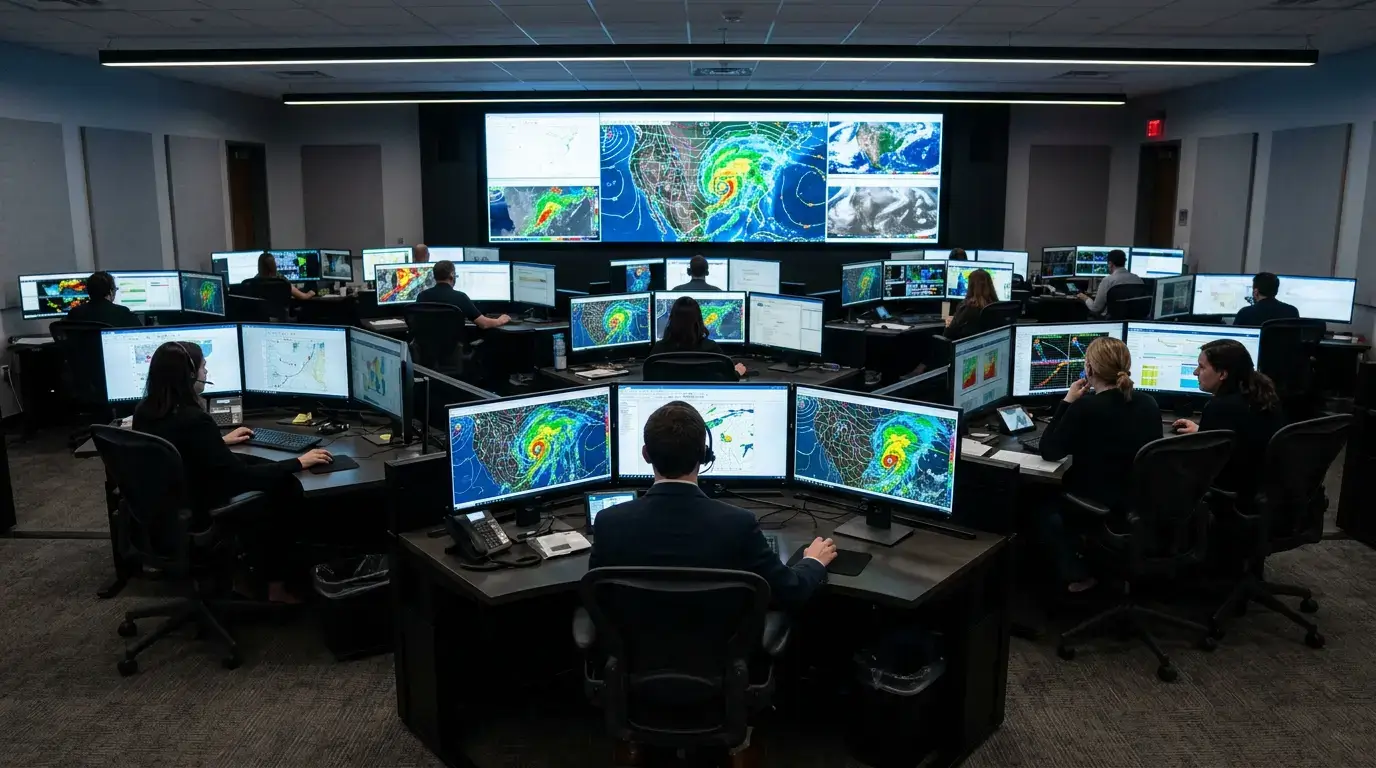 How do meteorologists predict the weather