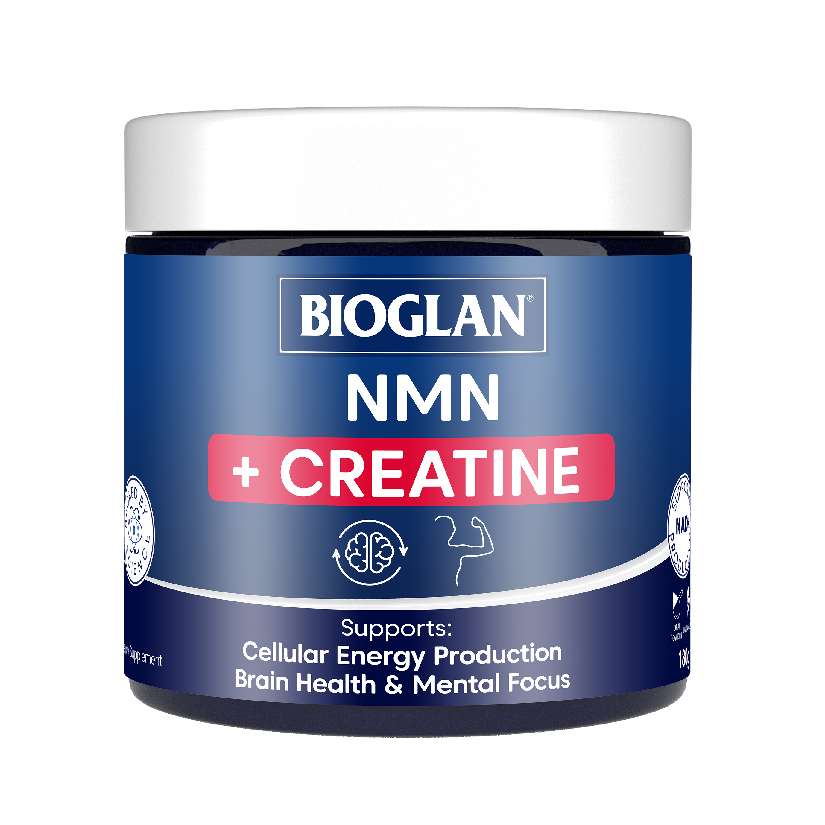 Bioglan NMN + Creatine Powder 180g