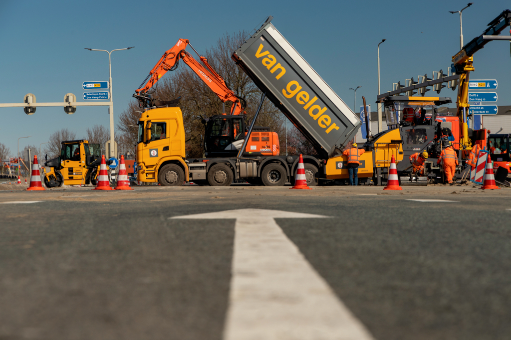 Asfalt project N211 Wateringen