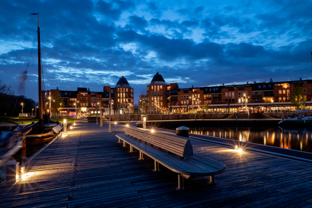 Eindcontrole van werkende masten in Almere 