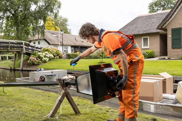 Monteurs in opleiding 