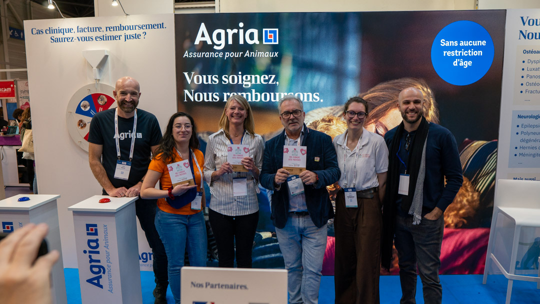 Les 3 lauréats du l'édition 2025 ainsi que les Grands Partenaires et Dr Patounes