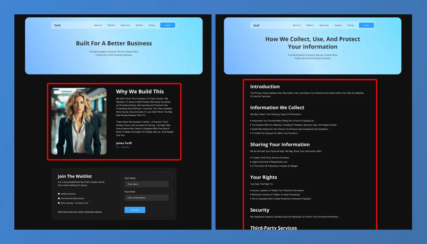 Optional Subpages