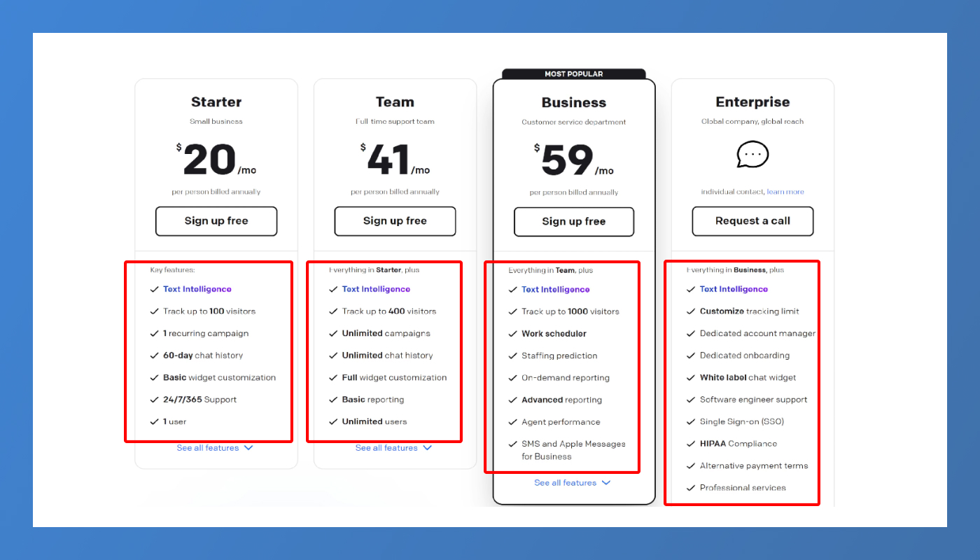 Add a Feature Table – Side by Side