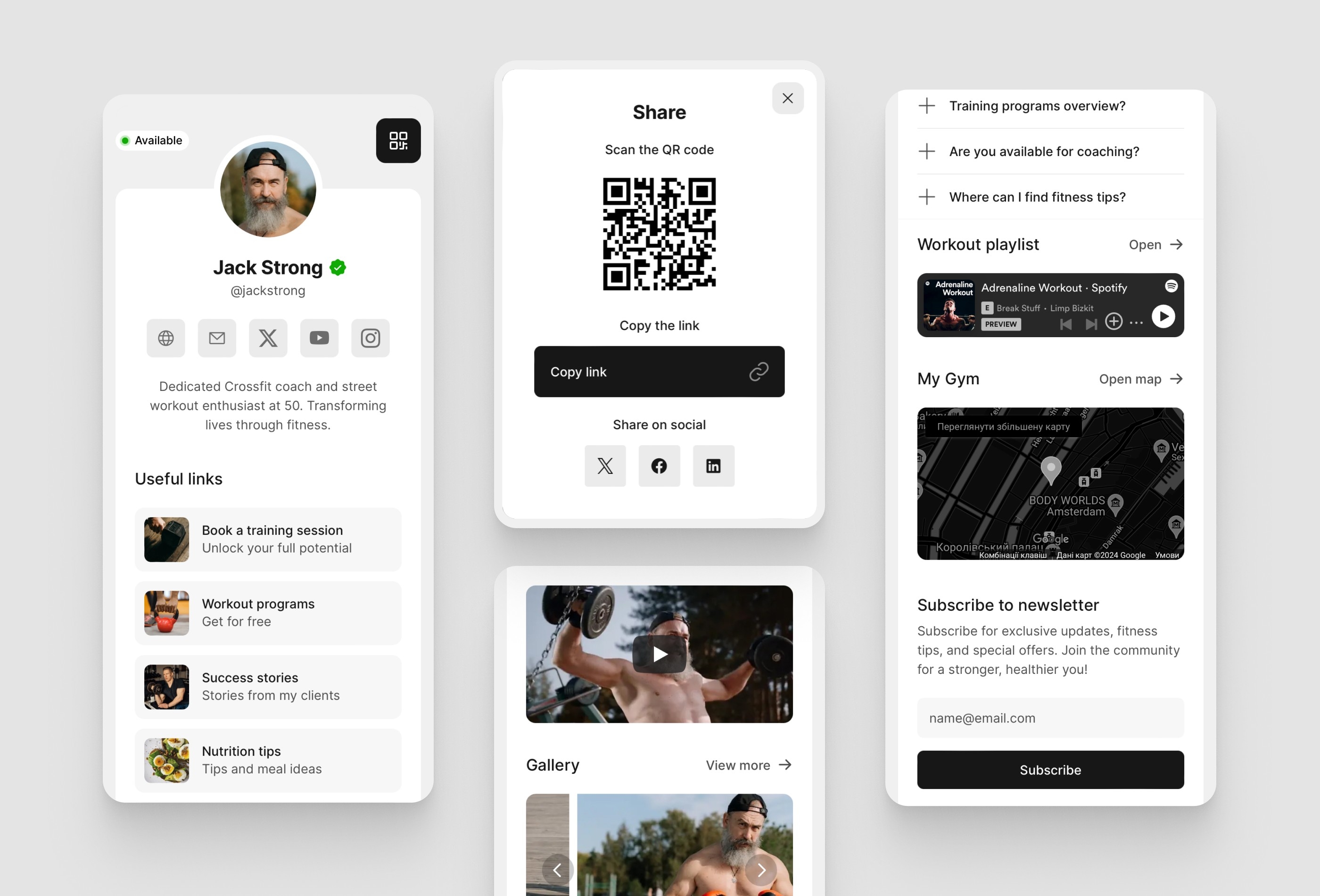 Linqs Framer Template