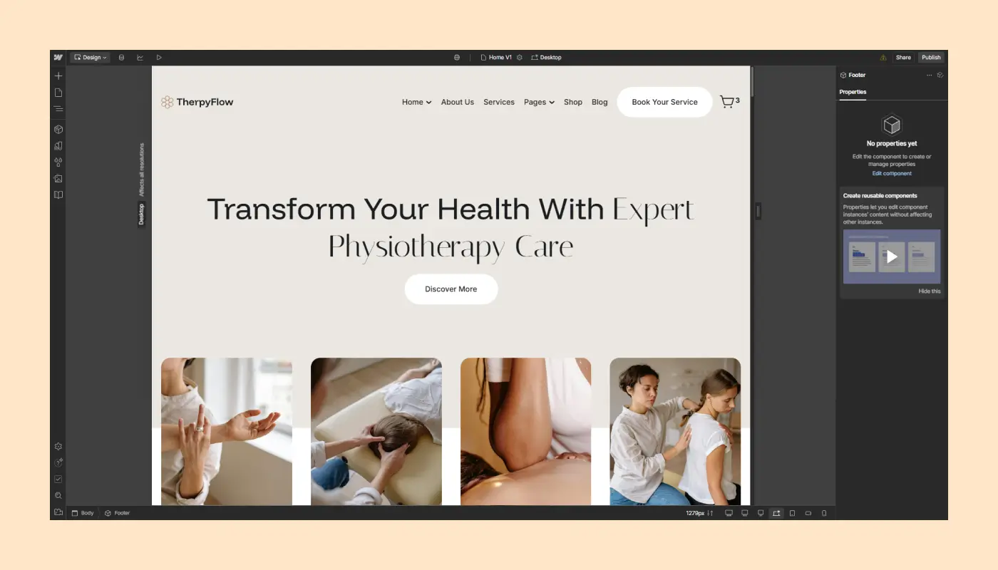 Webflow Responsive Design
