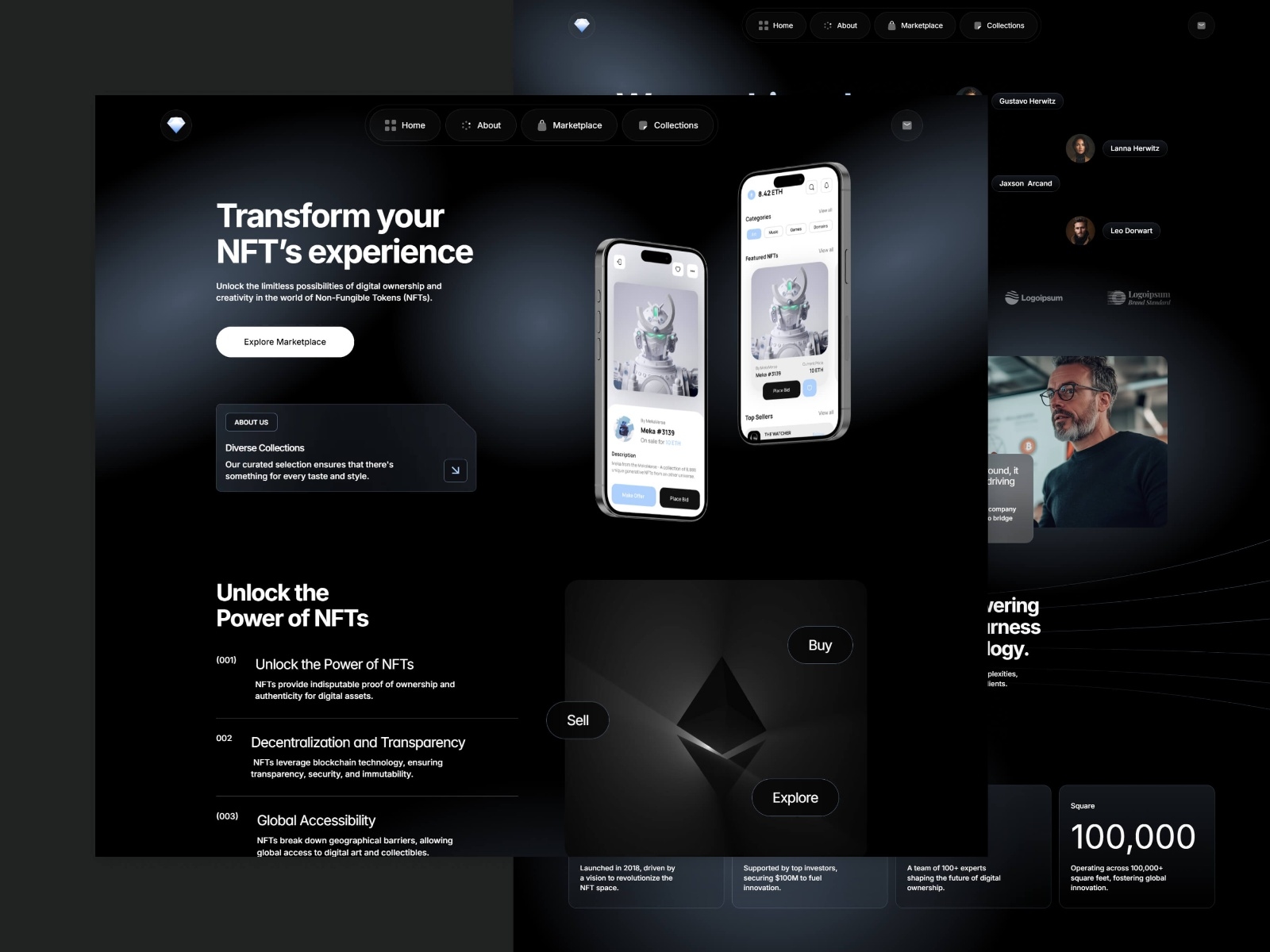 NFTity Framer Templates