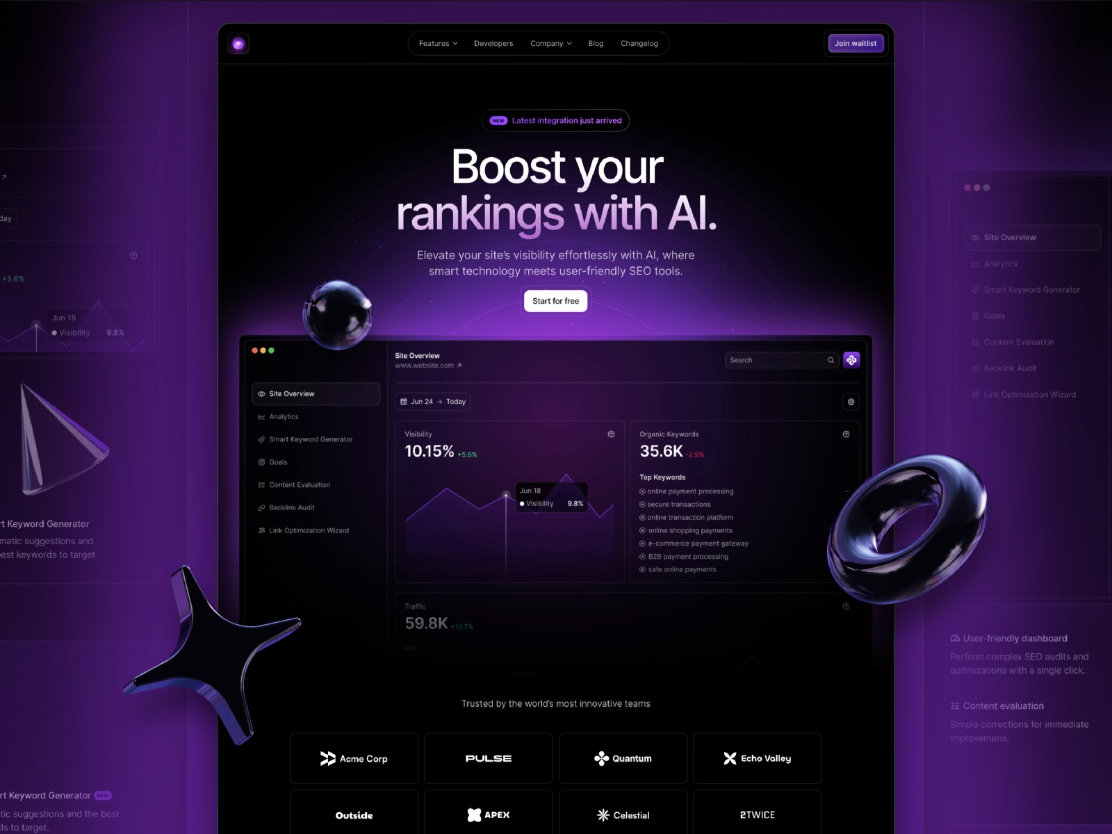 Elements Framer Template