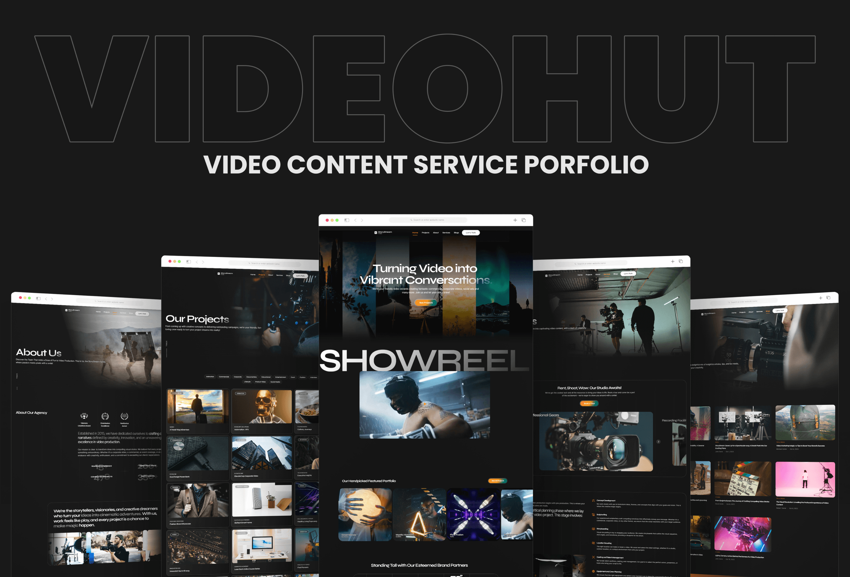 VideoHut  Framer Template