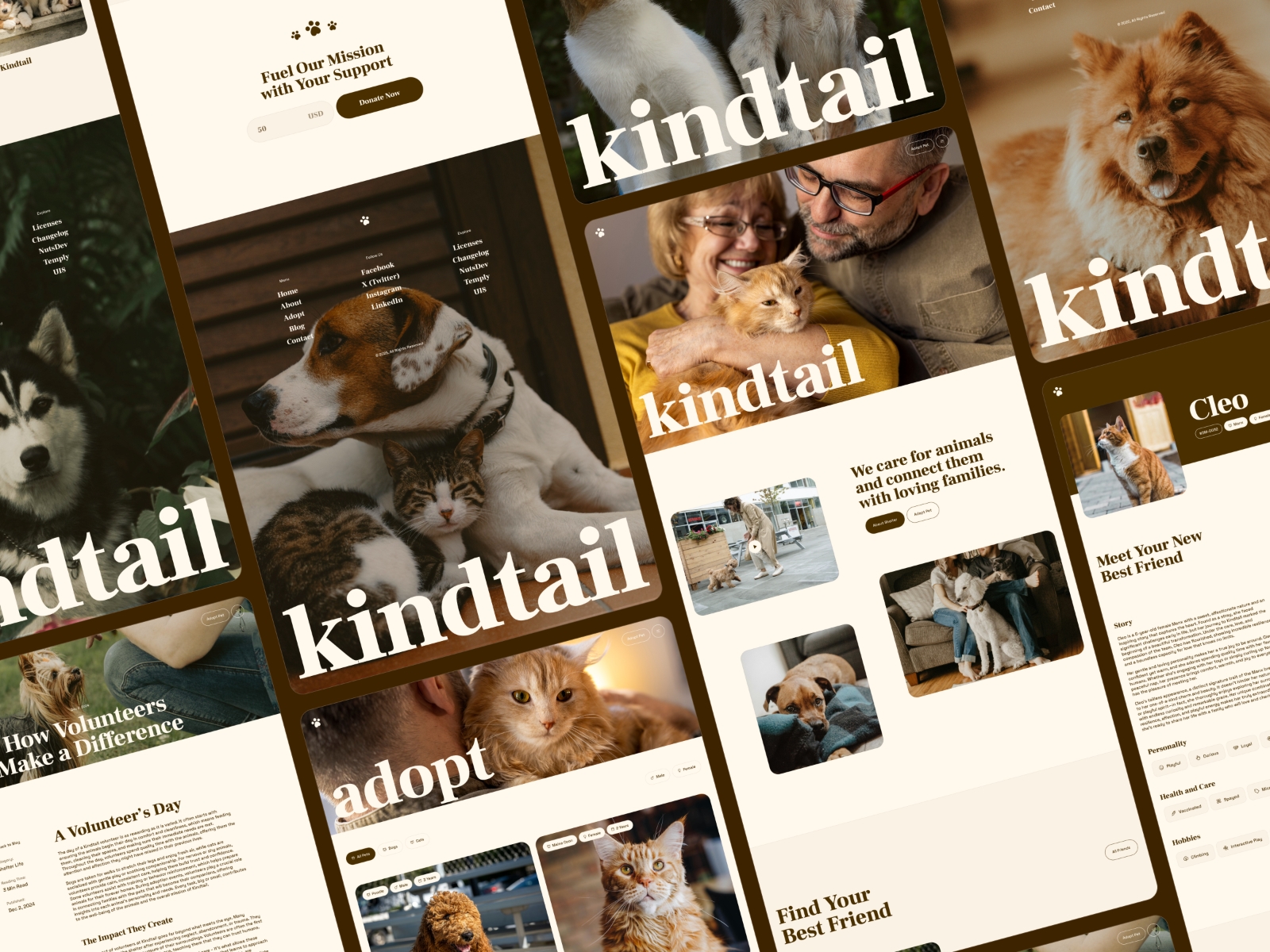 Kindtail Framer Template