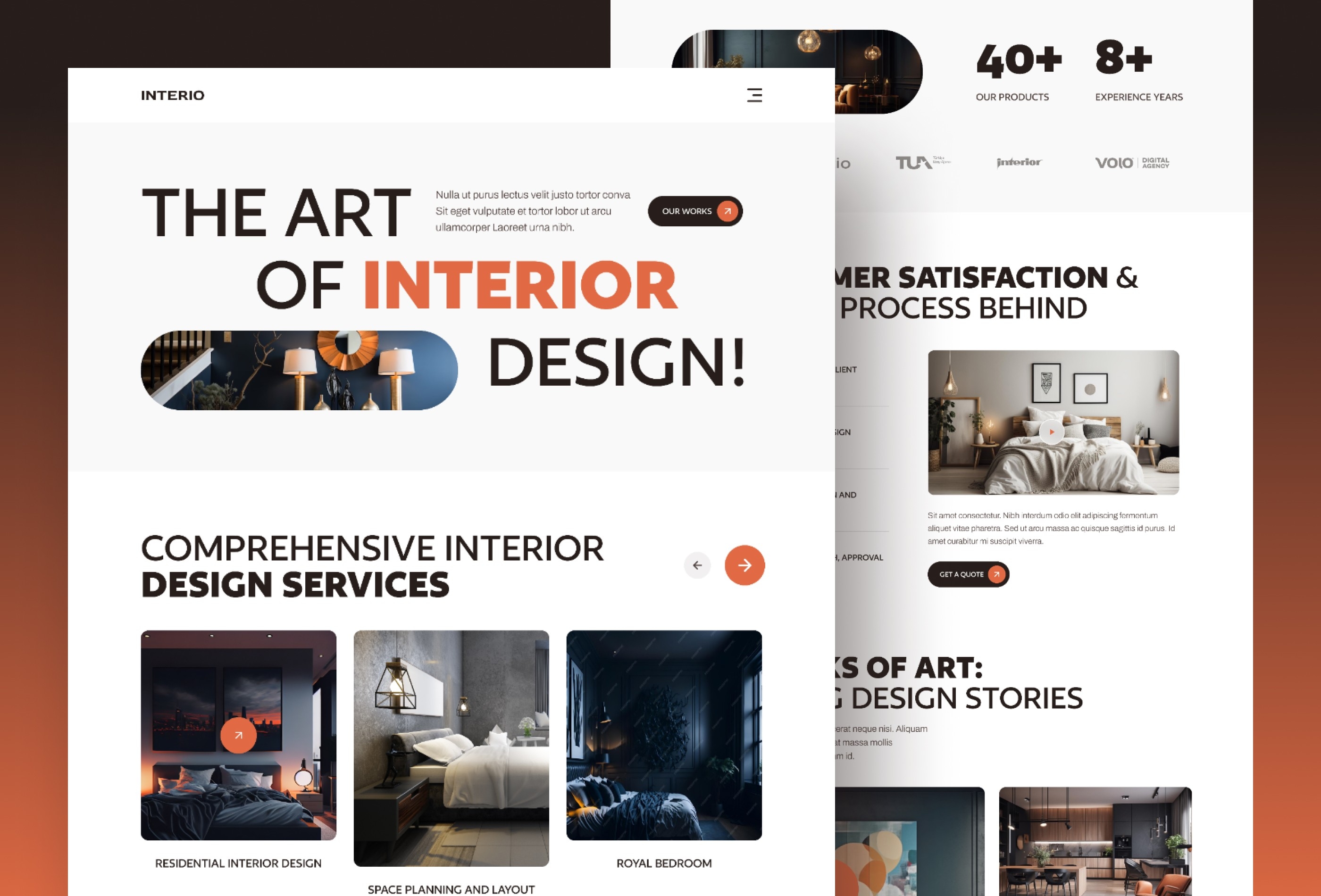Intoriee Framer Template