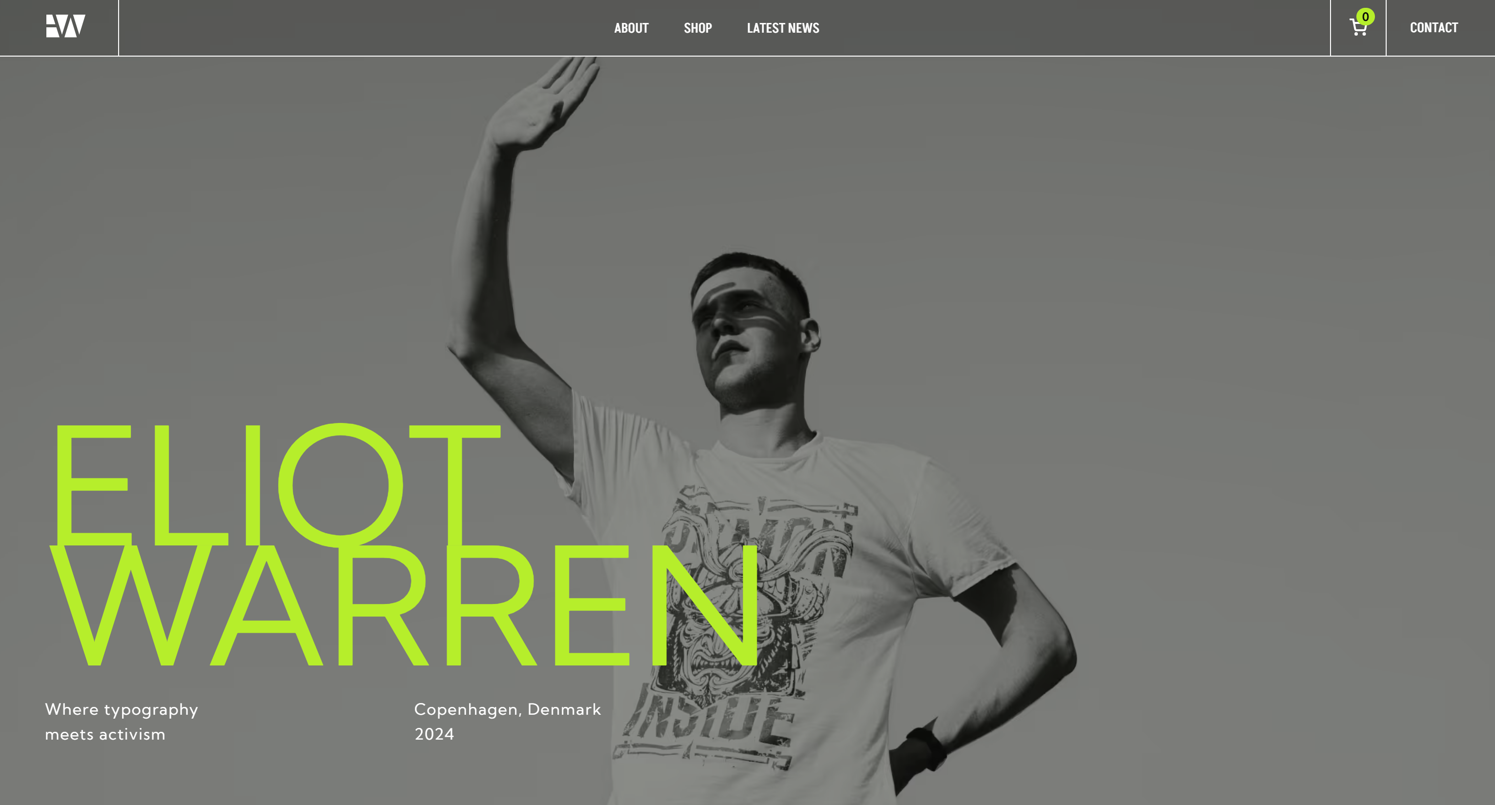 Eliot Warren Webflow Template