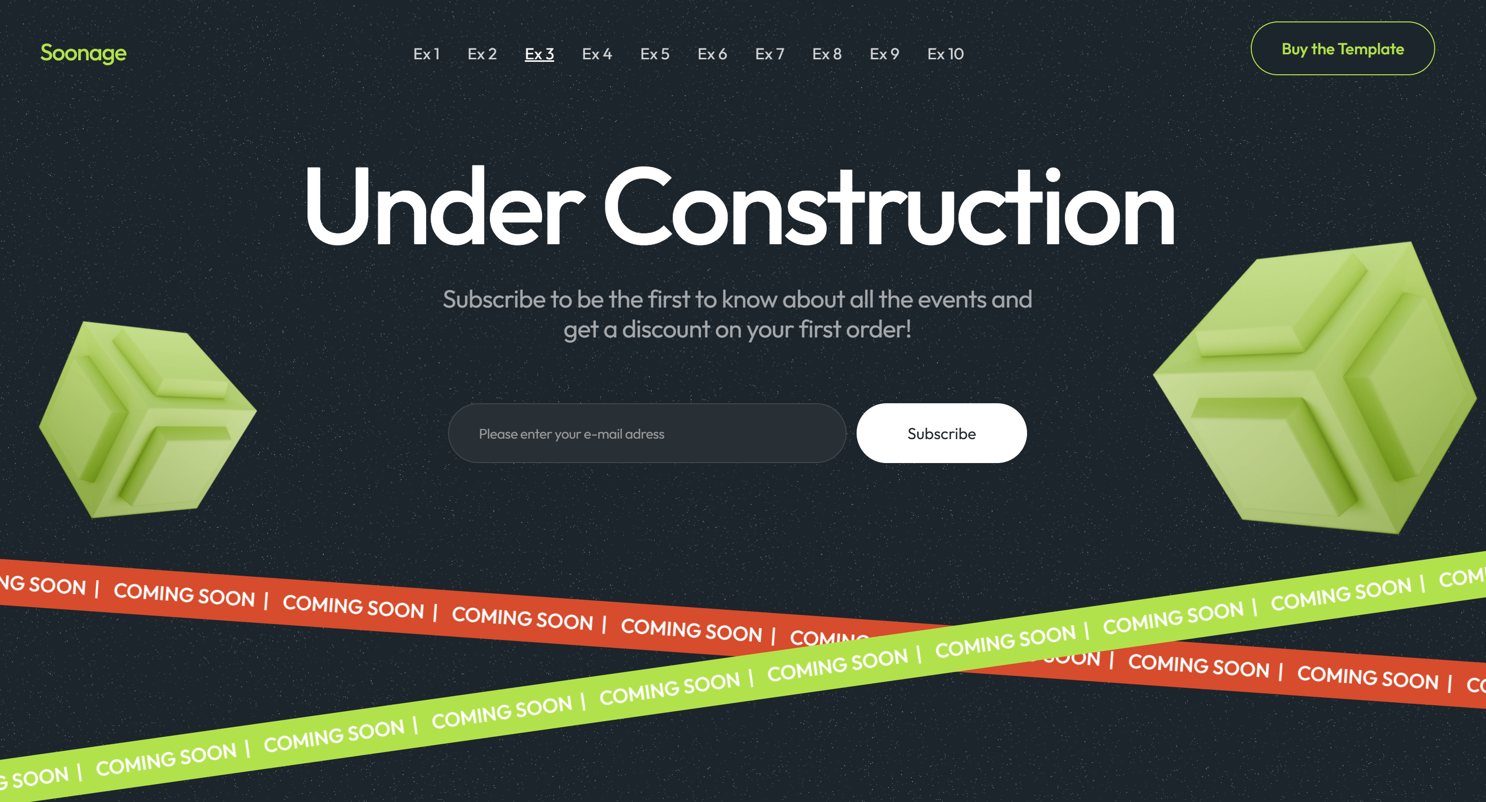 Soonage Webflow Template