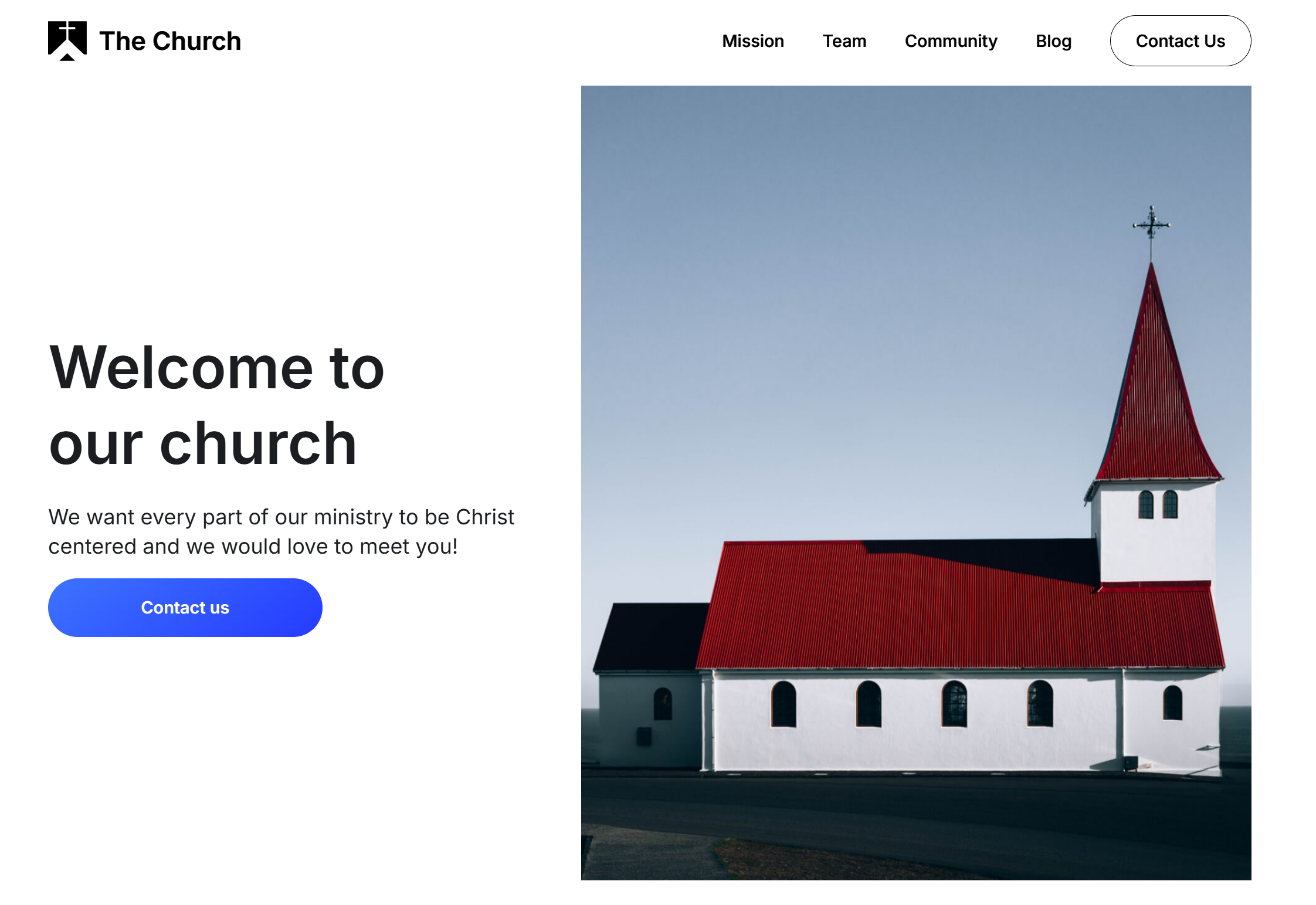 Ministry Webflow Template