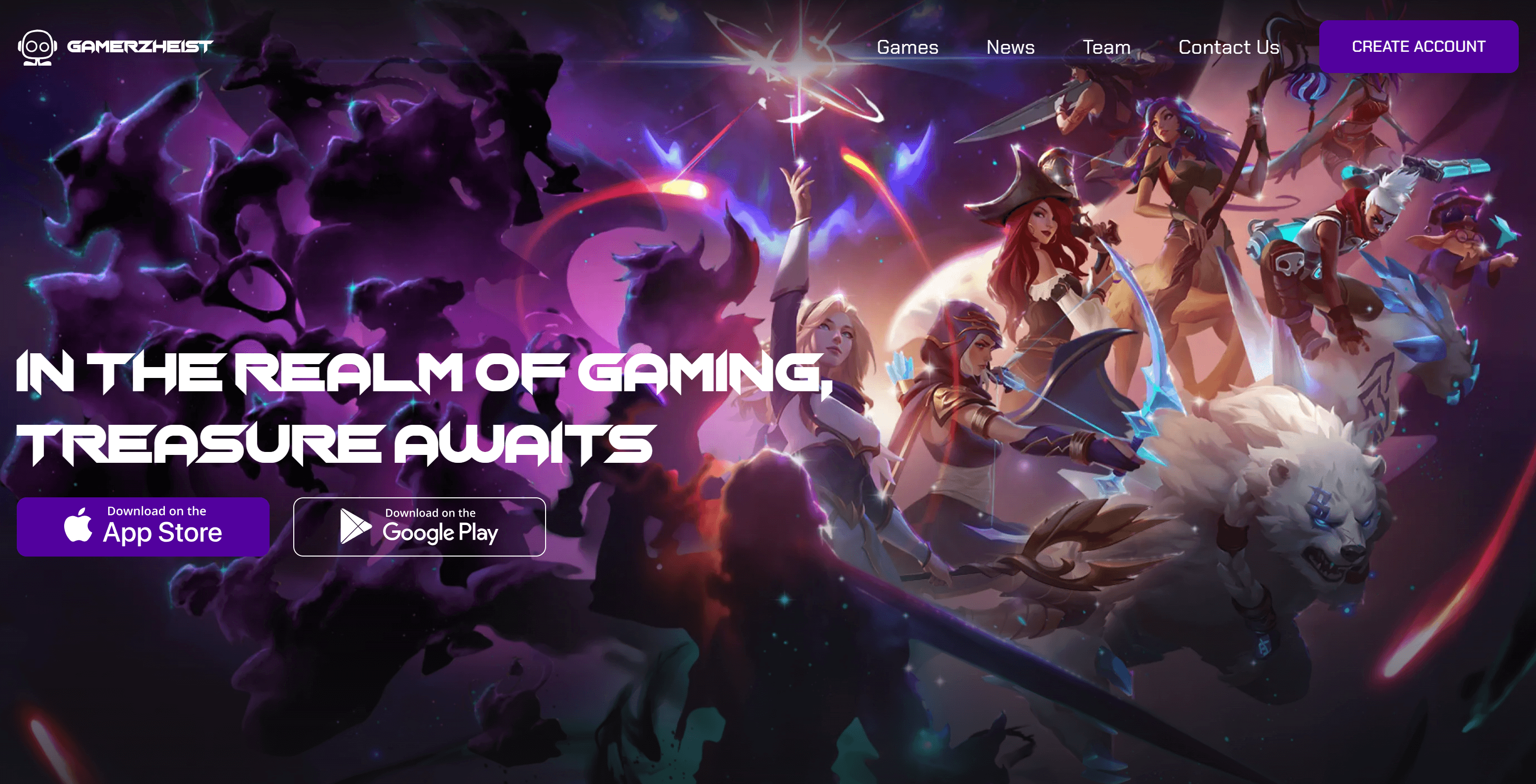 Gamerzheist Webflow Template