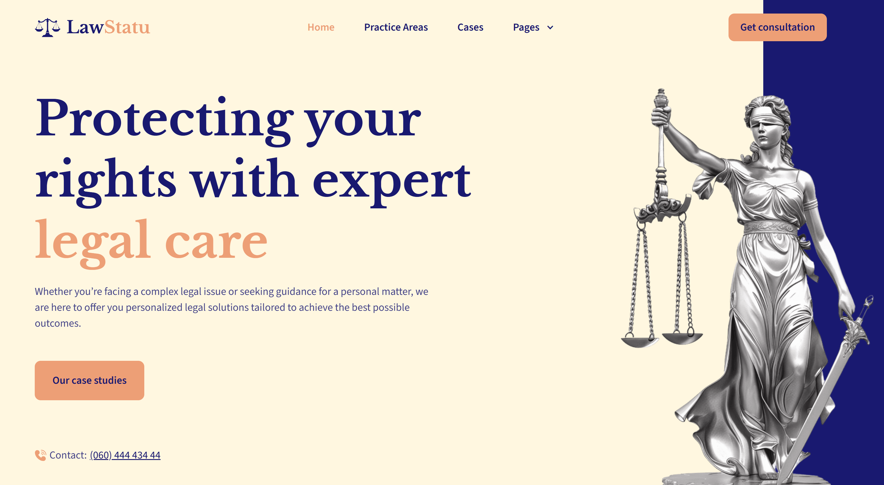Lawstatu Webflow Template