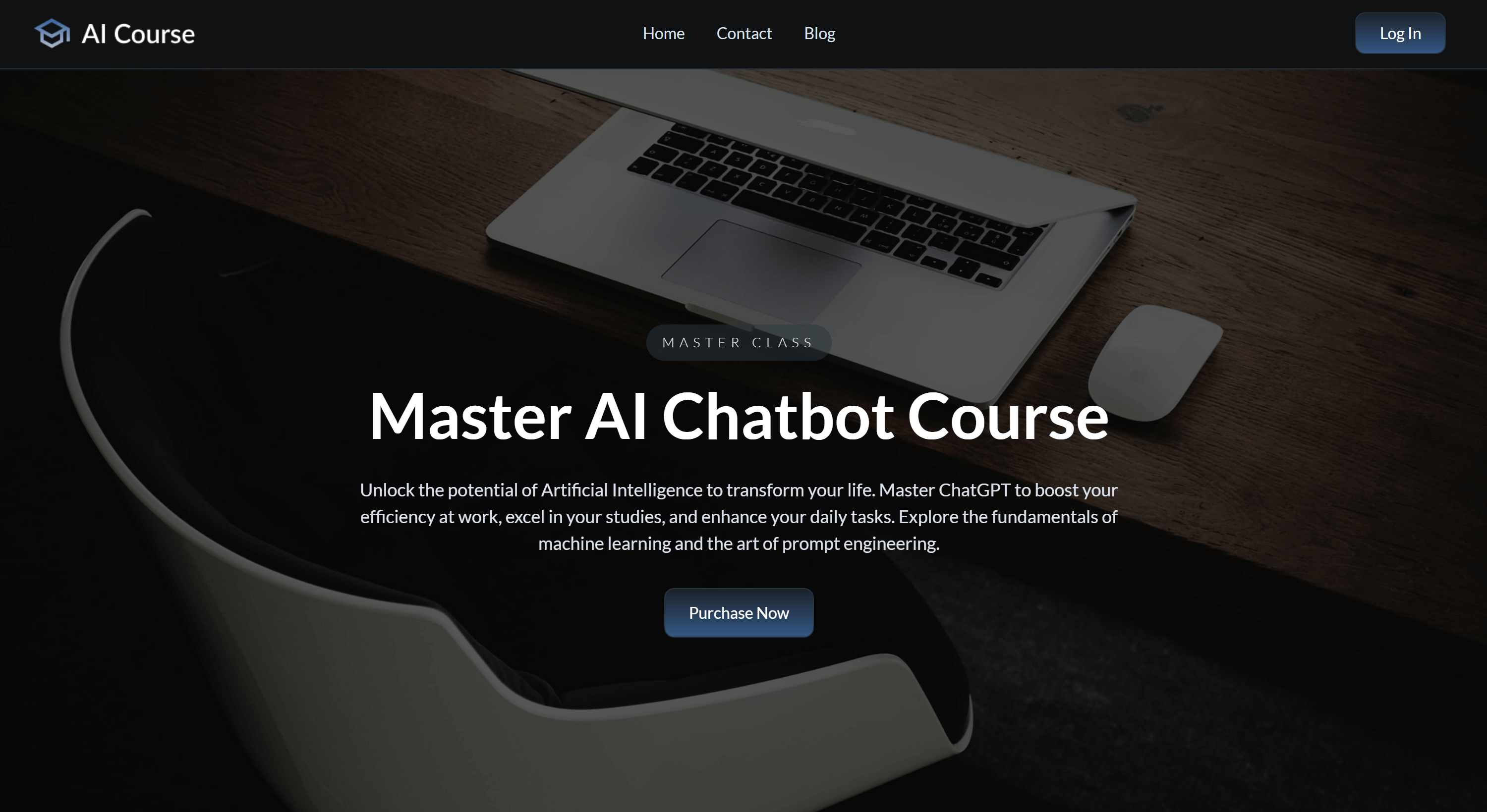 Ai Course Webflow Template