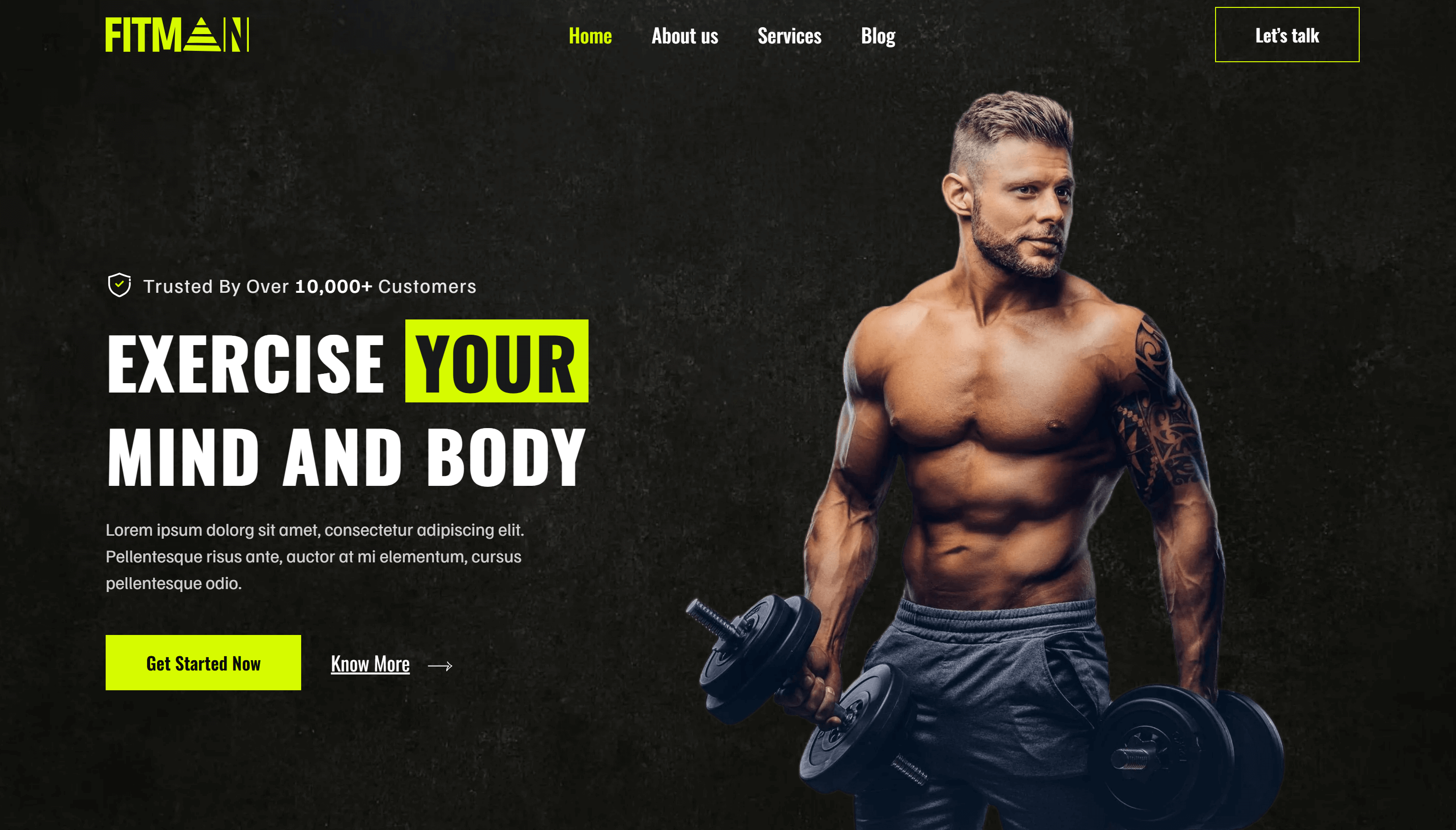 Fitman CMS Webflow Template