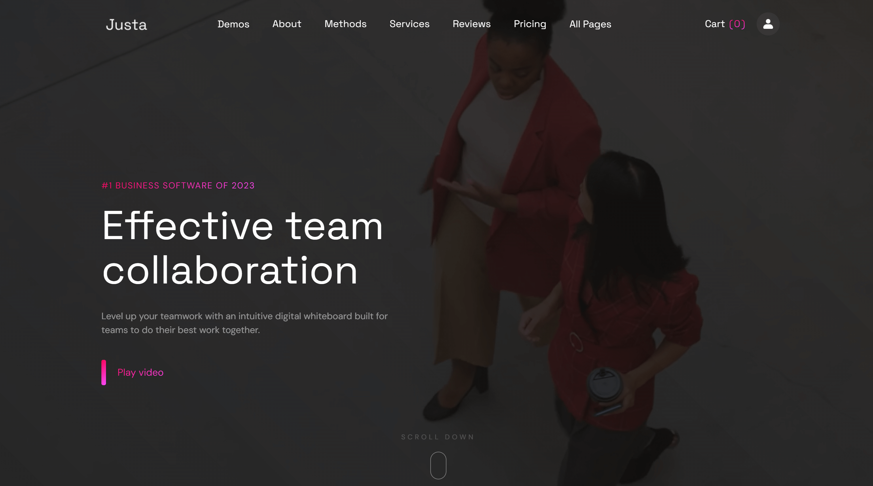 Justa 128 Webflow Template
