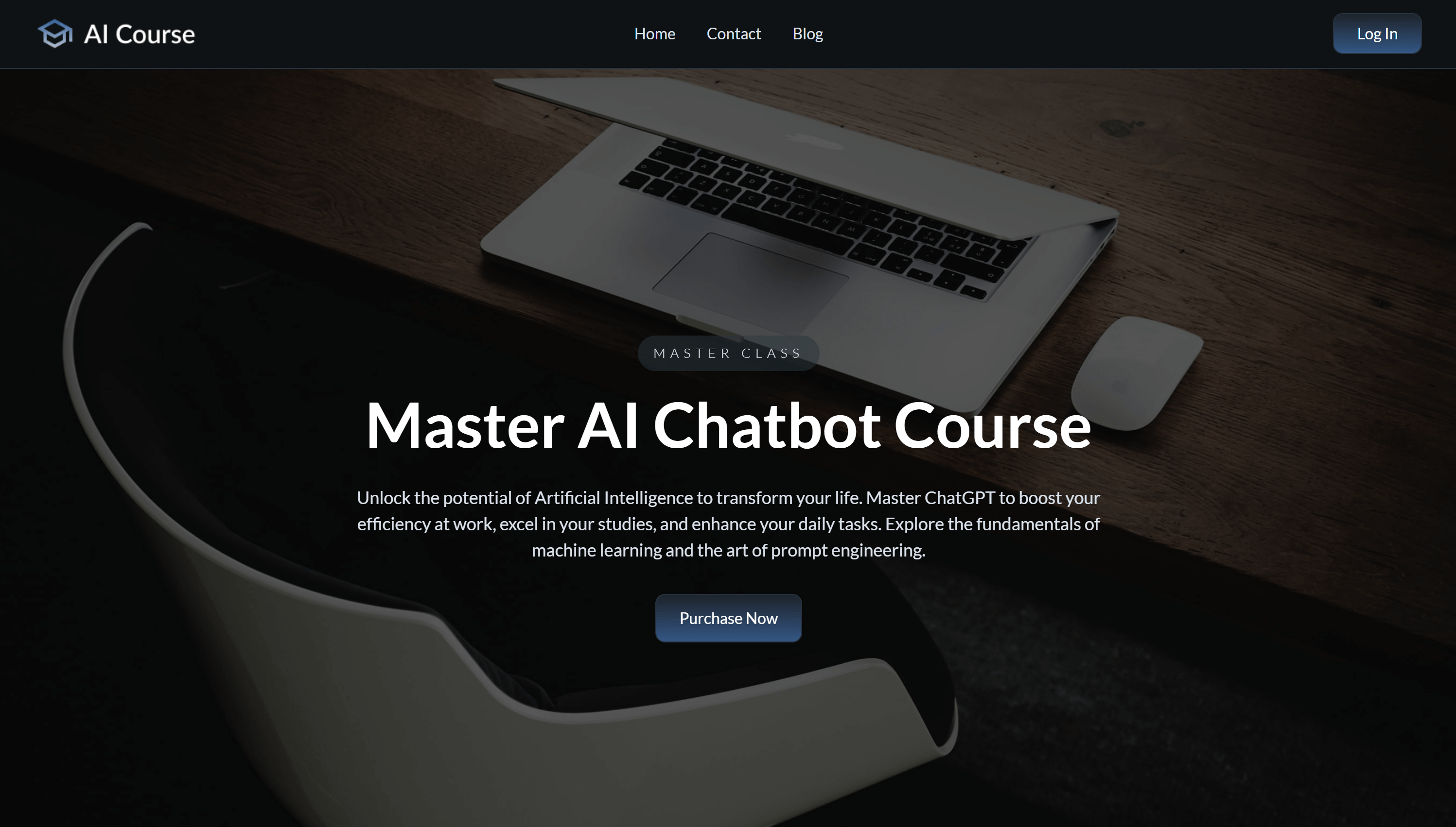 Ai Course Webflow Template