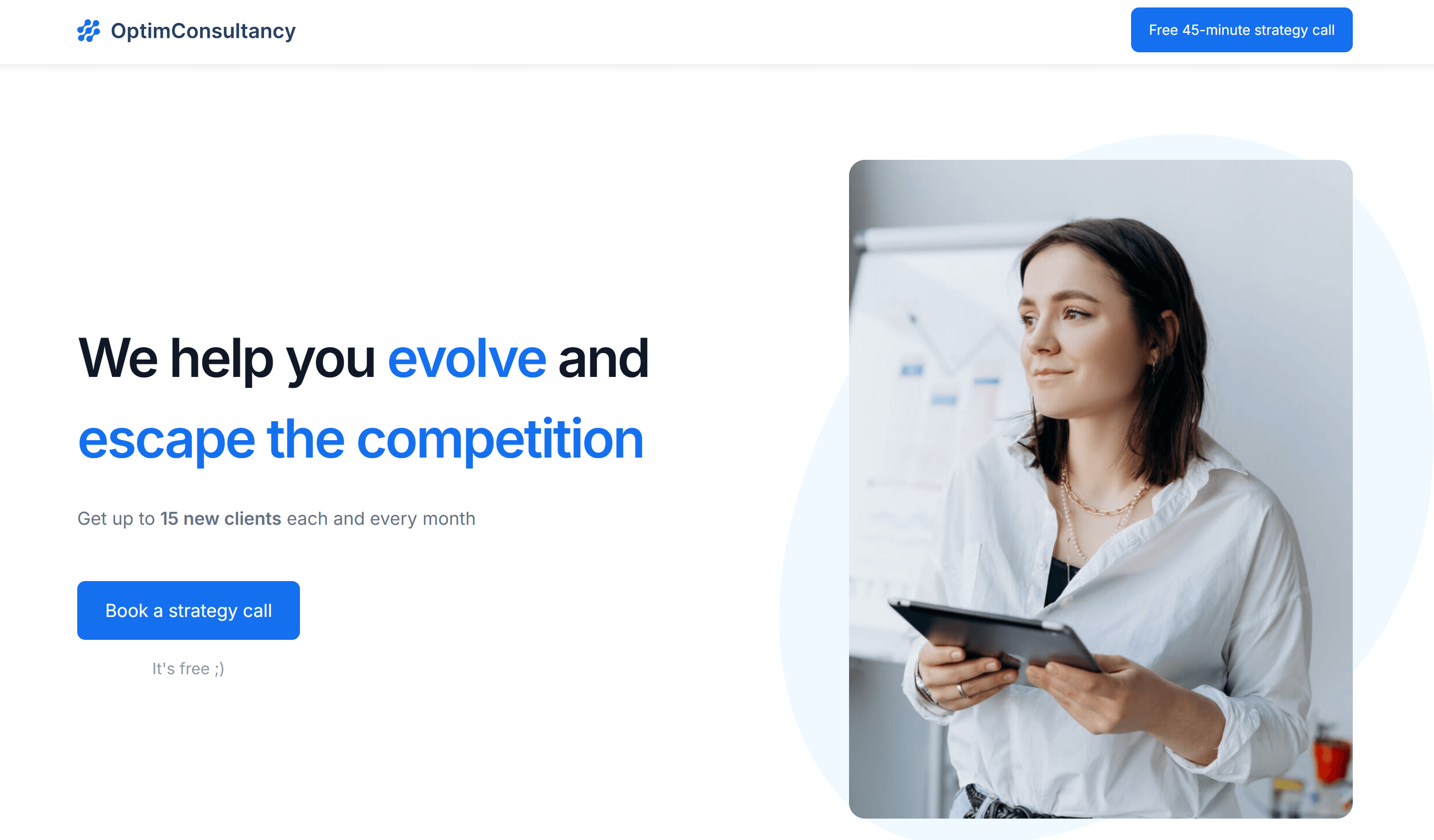 OptimumConsultancy Webflow Template