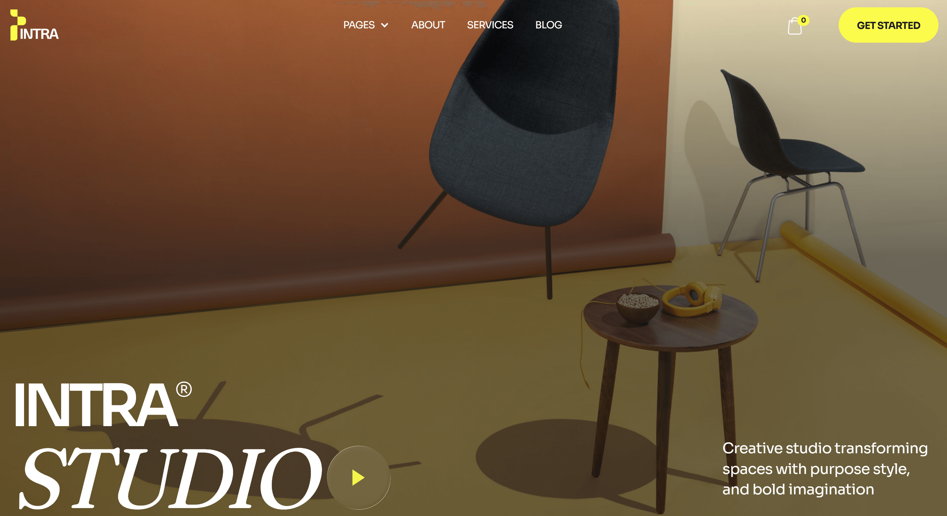 Intra Webflow Template