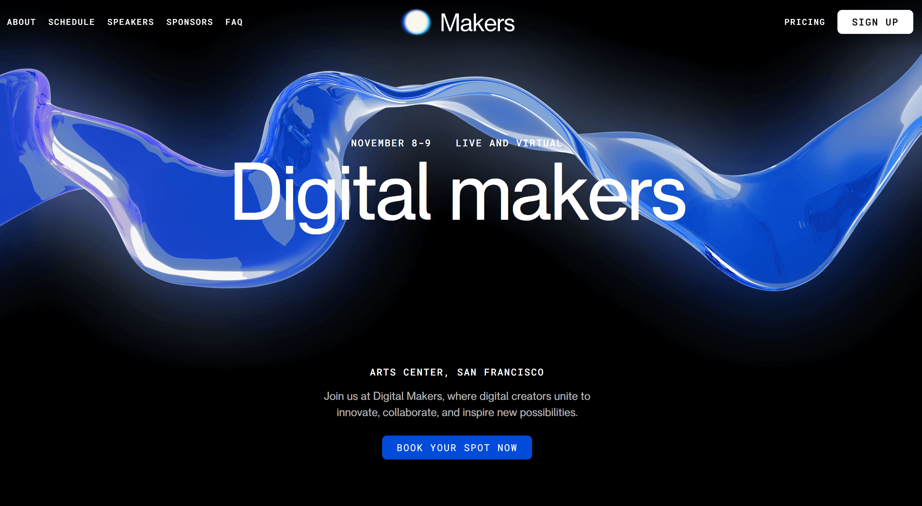 Digital Makers - Free Webflow Template