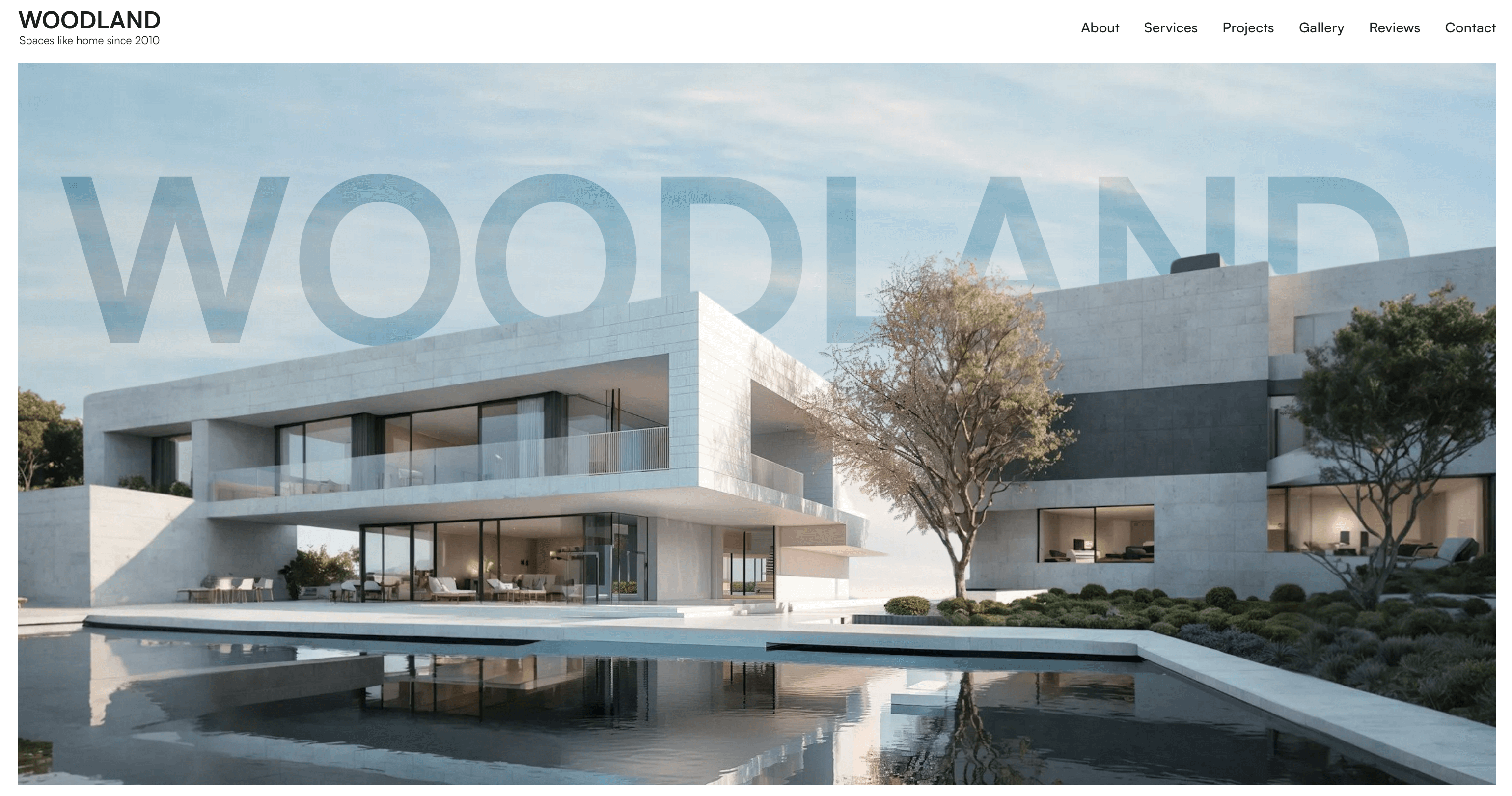 Woodland - Free Webflow Template