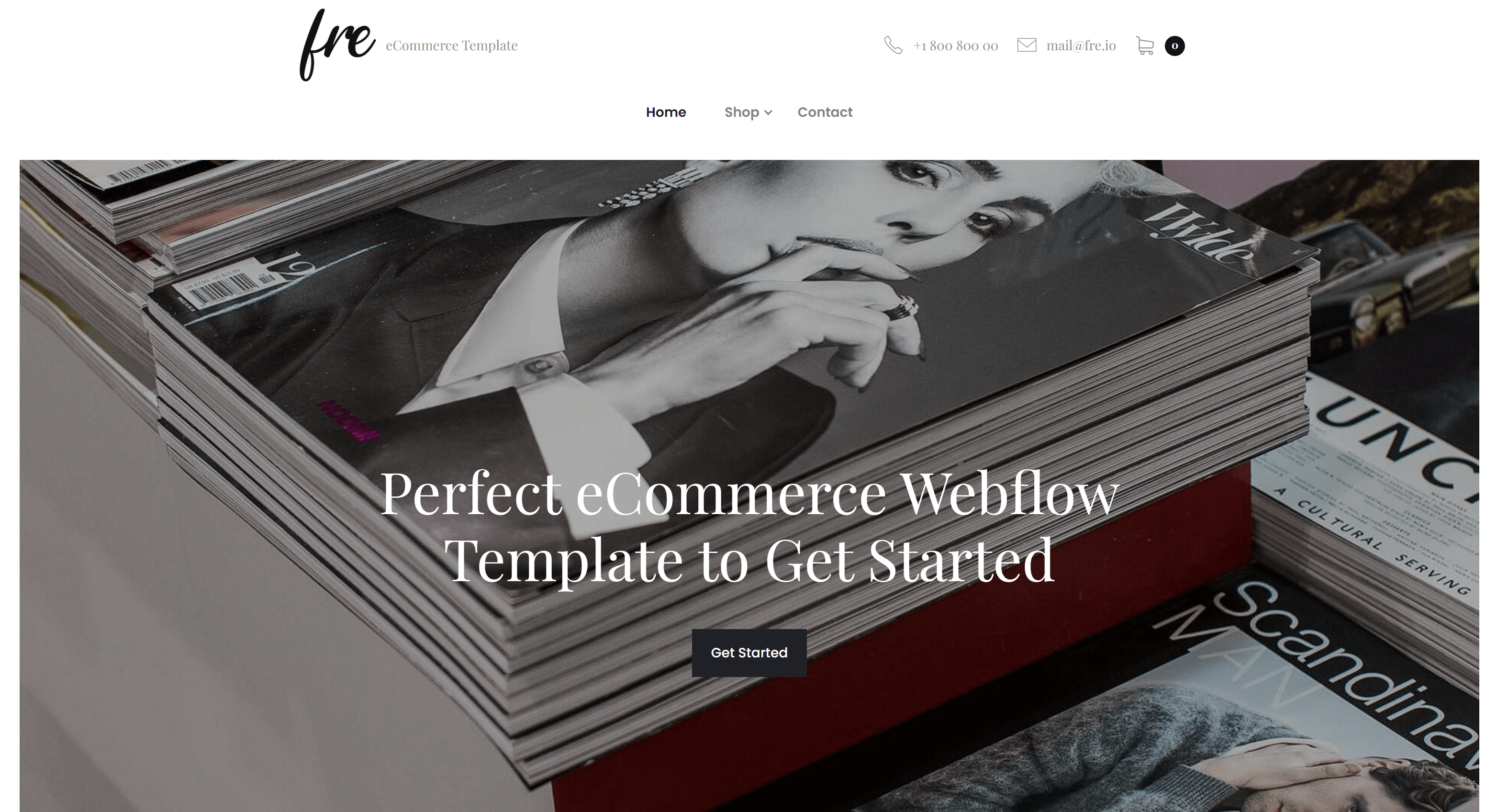 Fre Webflow Template