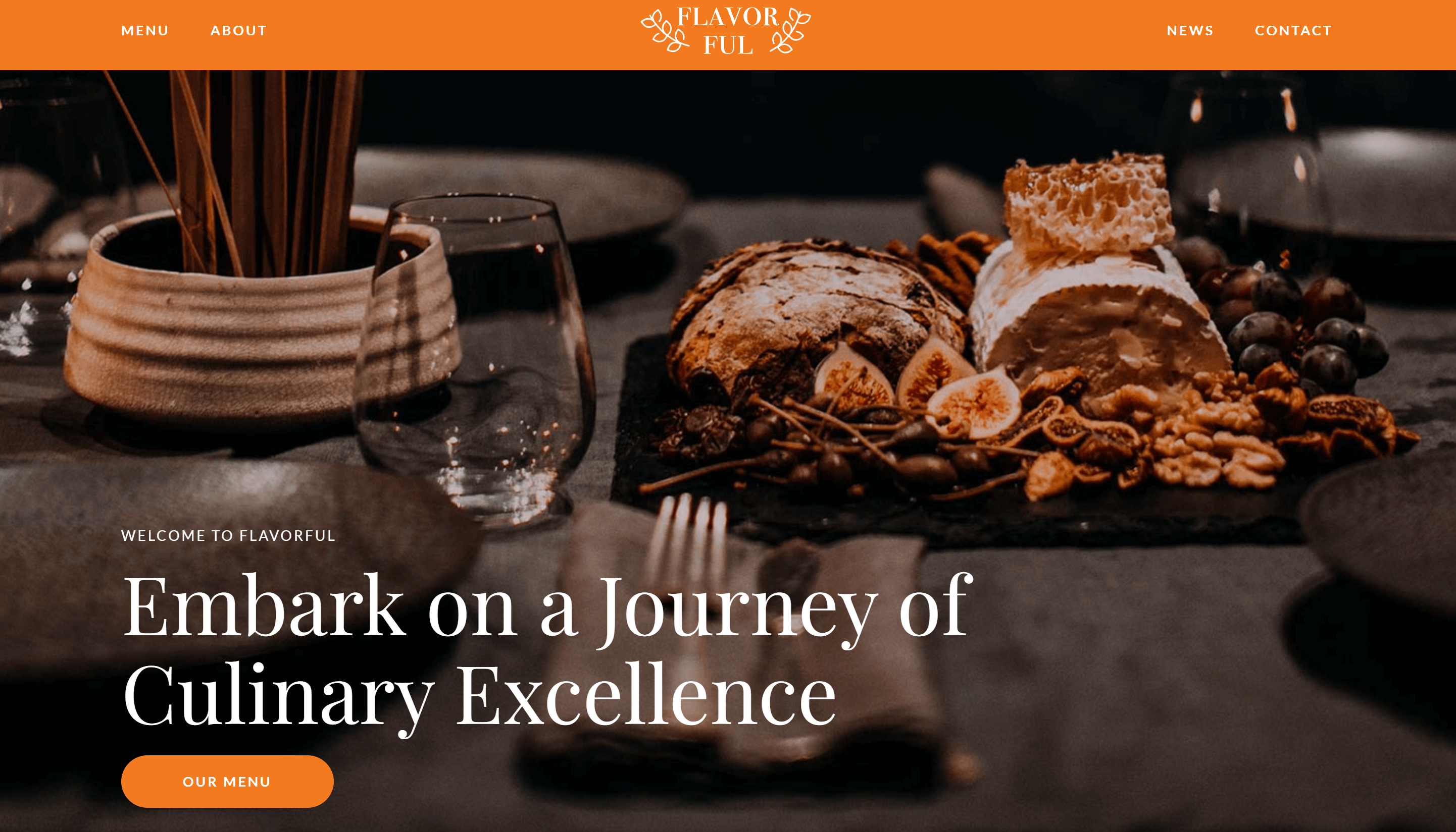 Flavourful Webflow Template