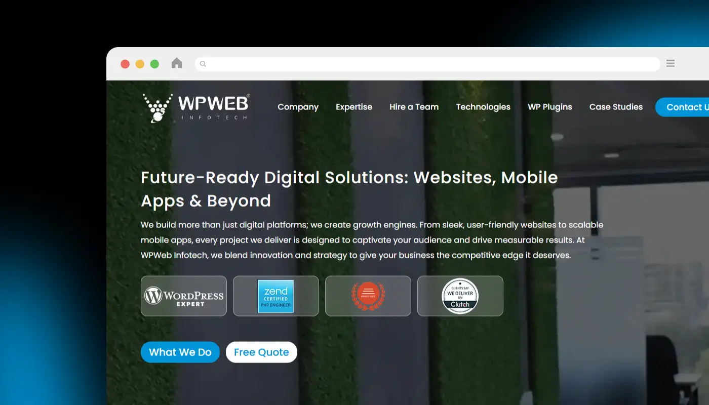 WPWeb Infotech - Webflow & WordPress Development