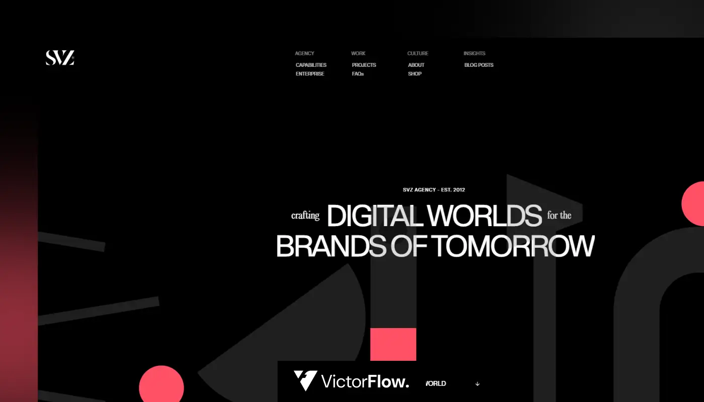 SVZ Design - Webflow Enterprise Agency for Strategy-Led Brands