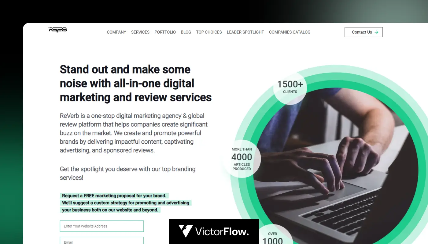 Reverbico - Scalable Webflow Design and Development Studio