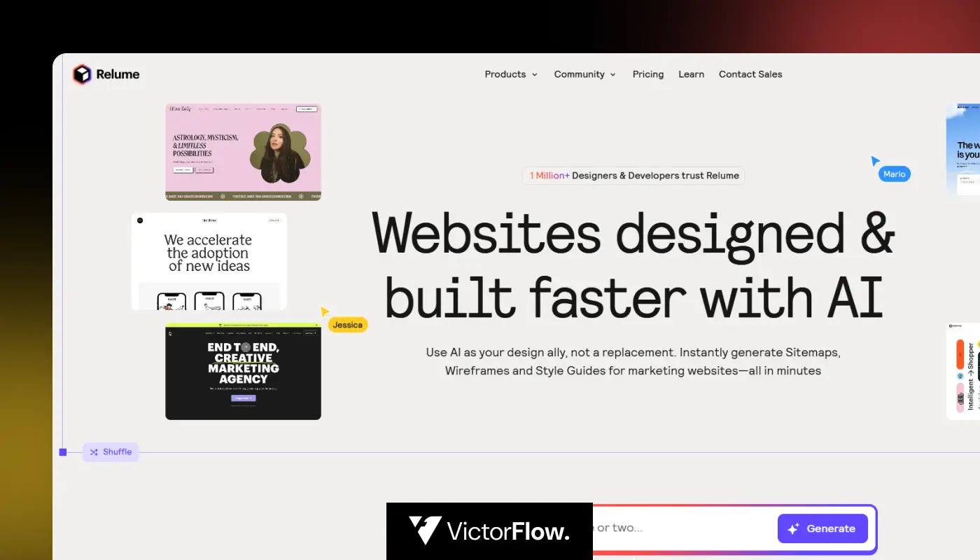 Relume - Component-Based Webflow Design and Development Studio